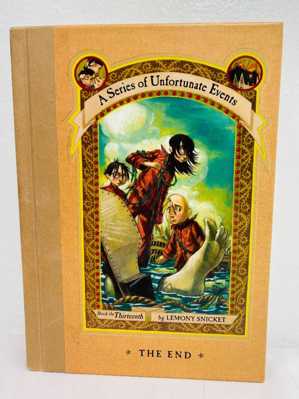 A Series of Unfortunate Events #13 The End Lemony Snicket 1st ED 2006 HC F